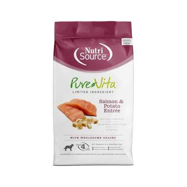 25 Lb Nutrisource Purevita  Salmon & Potato Dog Food - Health/First Aid